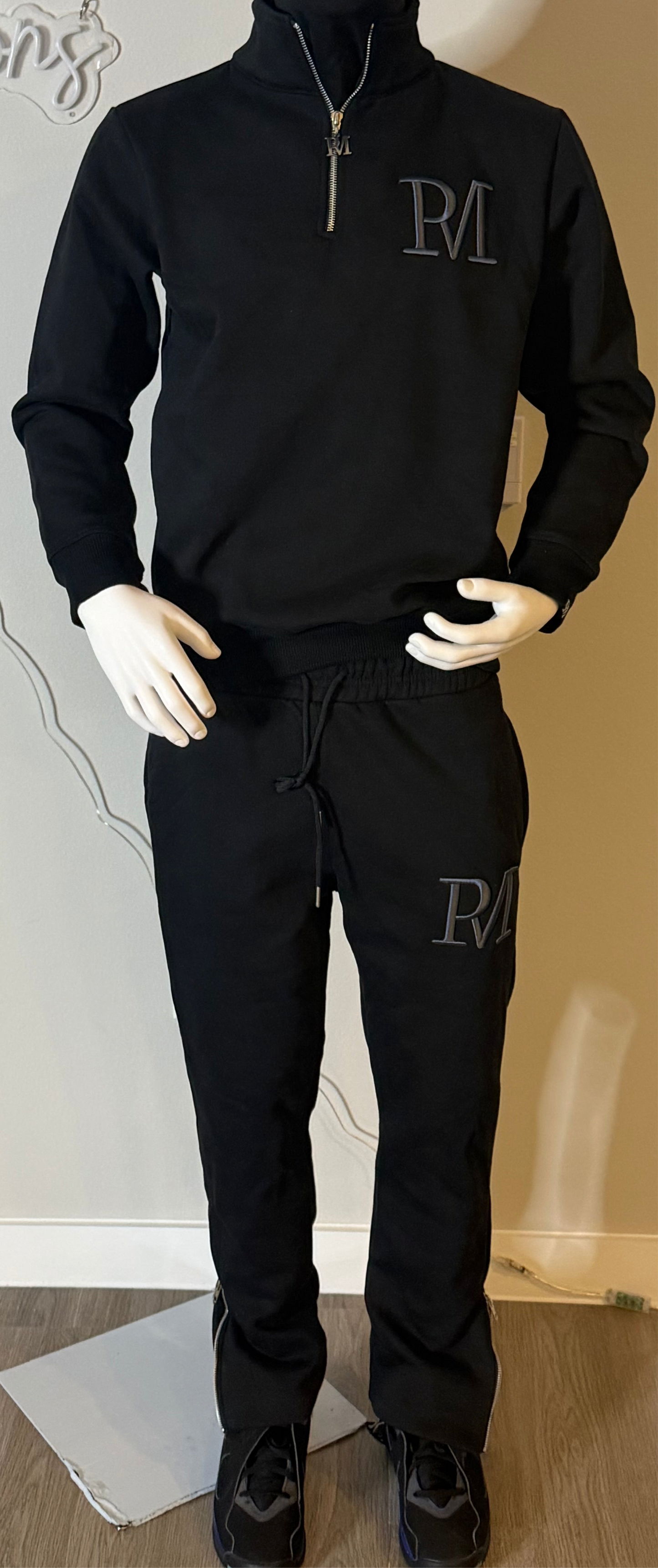 3D Logo Quarter Zip Set