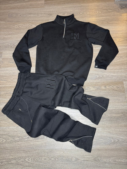 3D Logo Quarter Zip Set