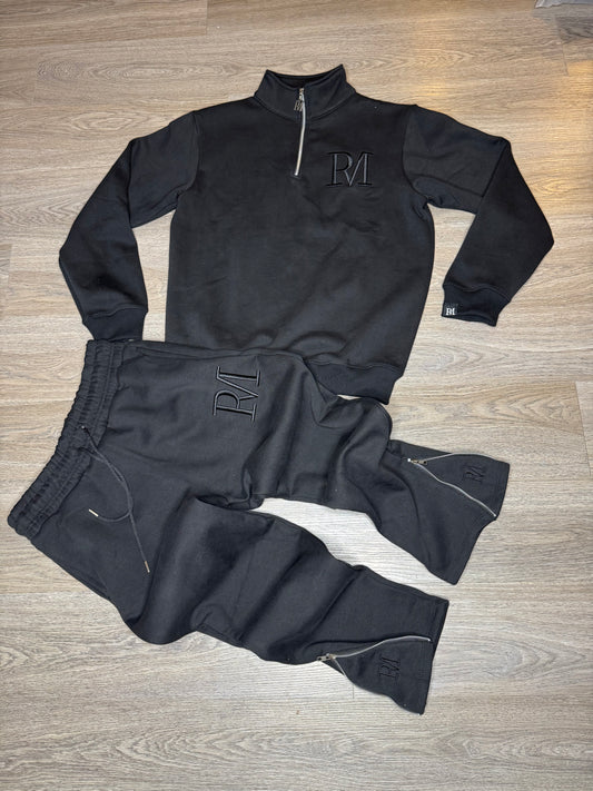 3D Logo Quarter Zip Set