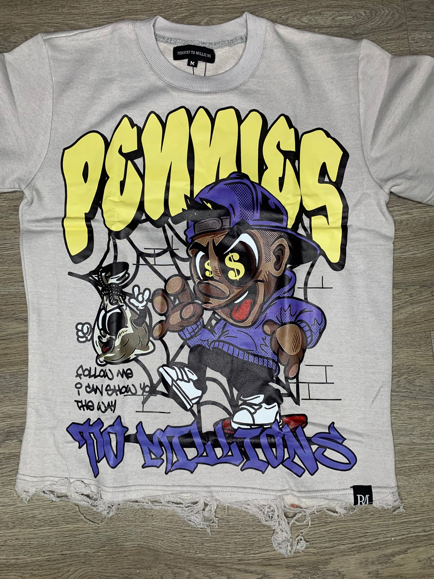 “Follow Me I Can Show You The Way” Cartoon Set