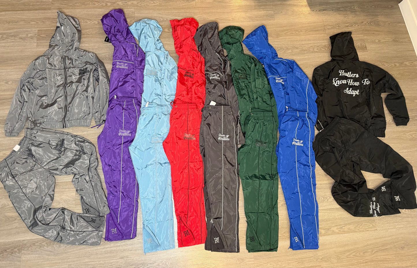 Hustlers Know How To Adapt Windbreaker Set