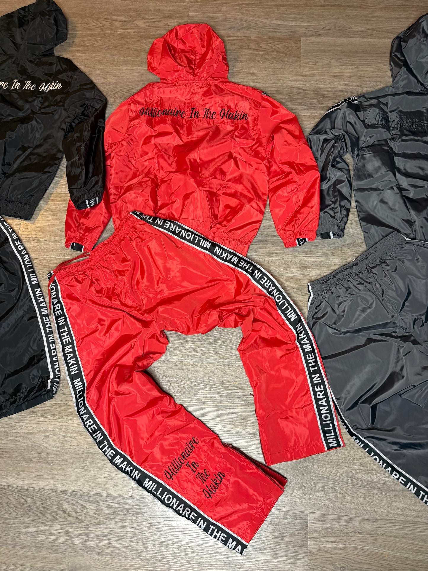Millionaire In The Makin Windbreaker Set