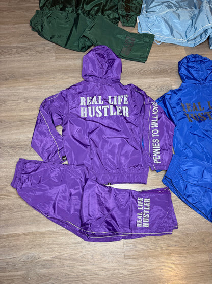 Real Life Hustler Windbreaker Full Set