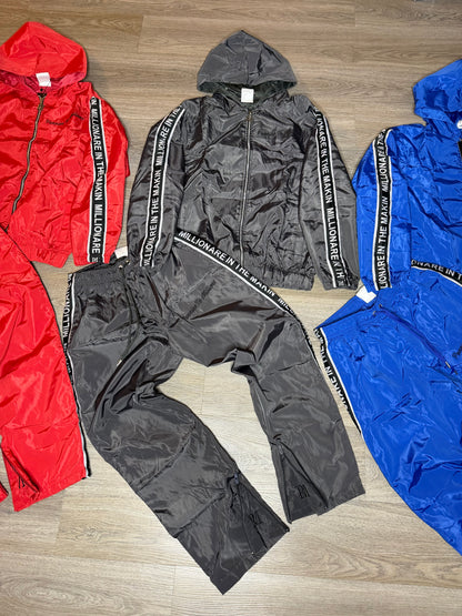 Millionaire In The Makin Windbreaker Set