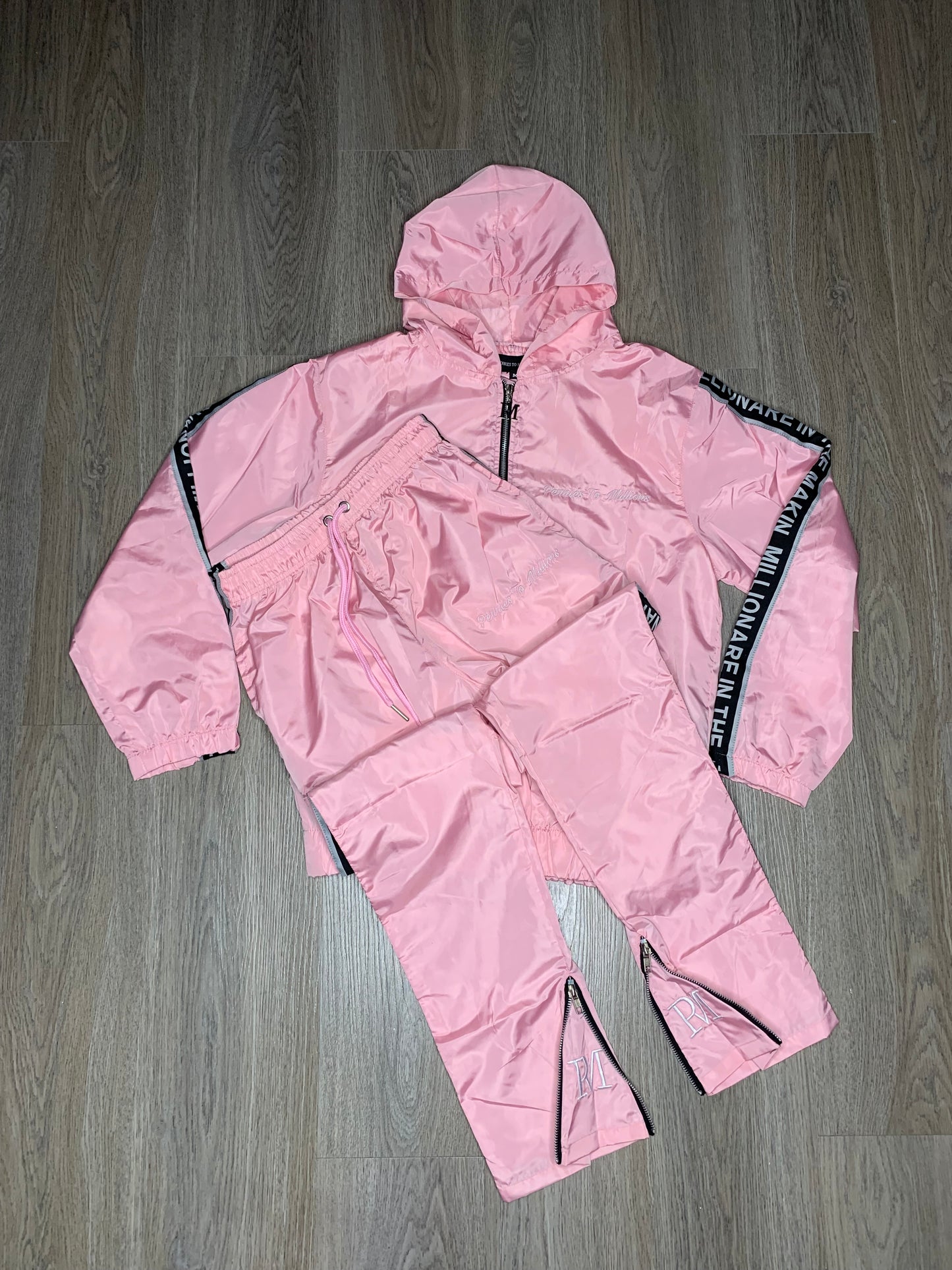 Millionaire In The Makin Windbreaker Set