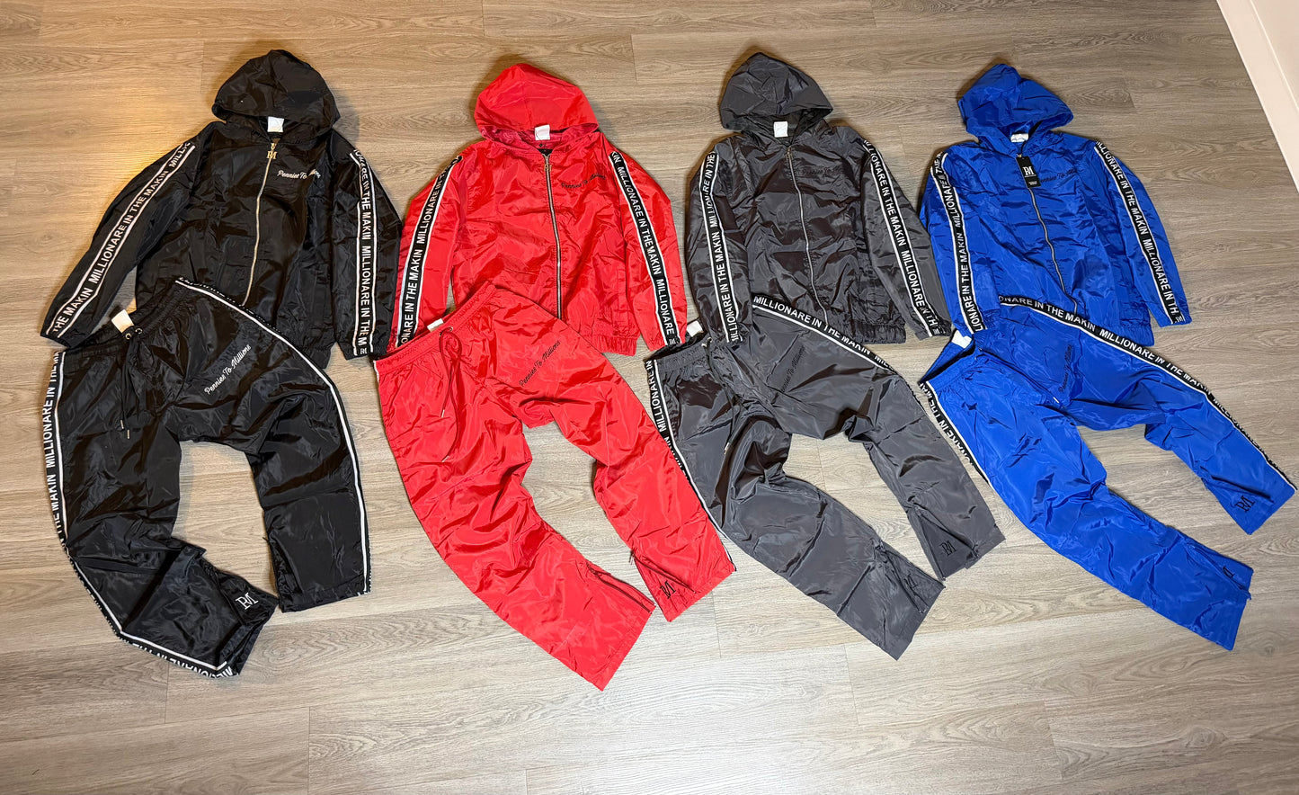 Millionaire In The Makin Windbreaker Set