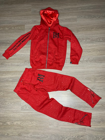 Real Life Hustler Rhinestone Set