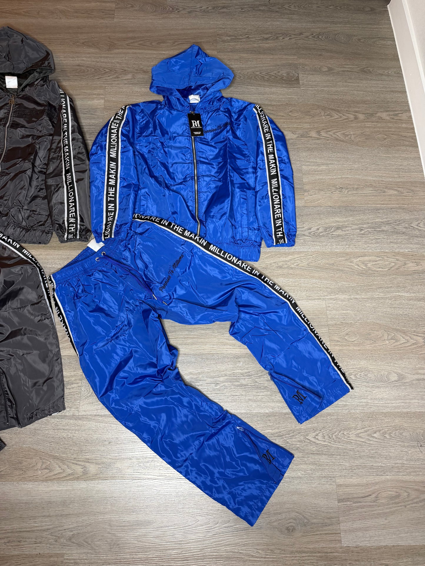 Millionaire In The Makin Windbreaker Set