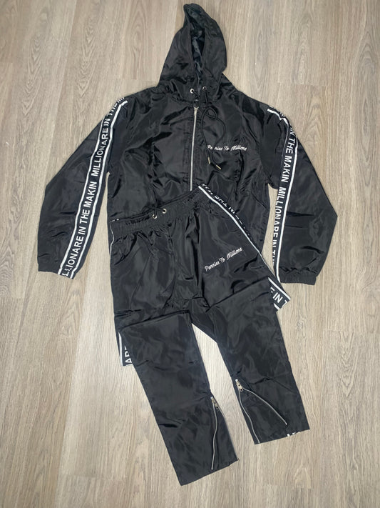 Millionaire In The Makin Windbreaker Set