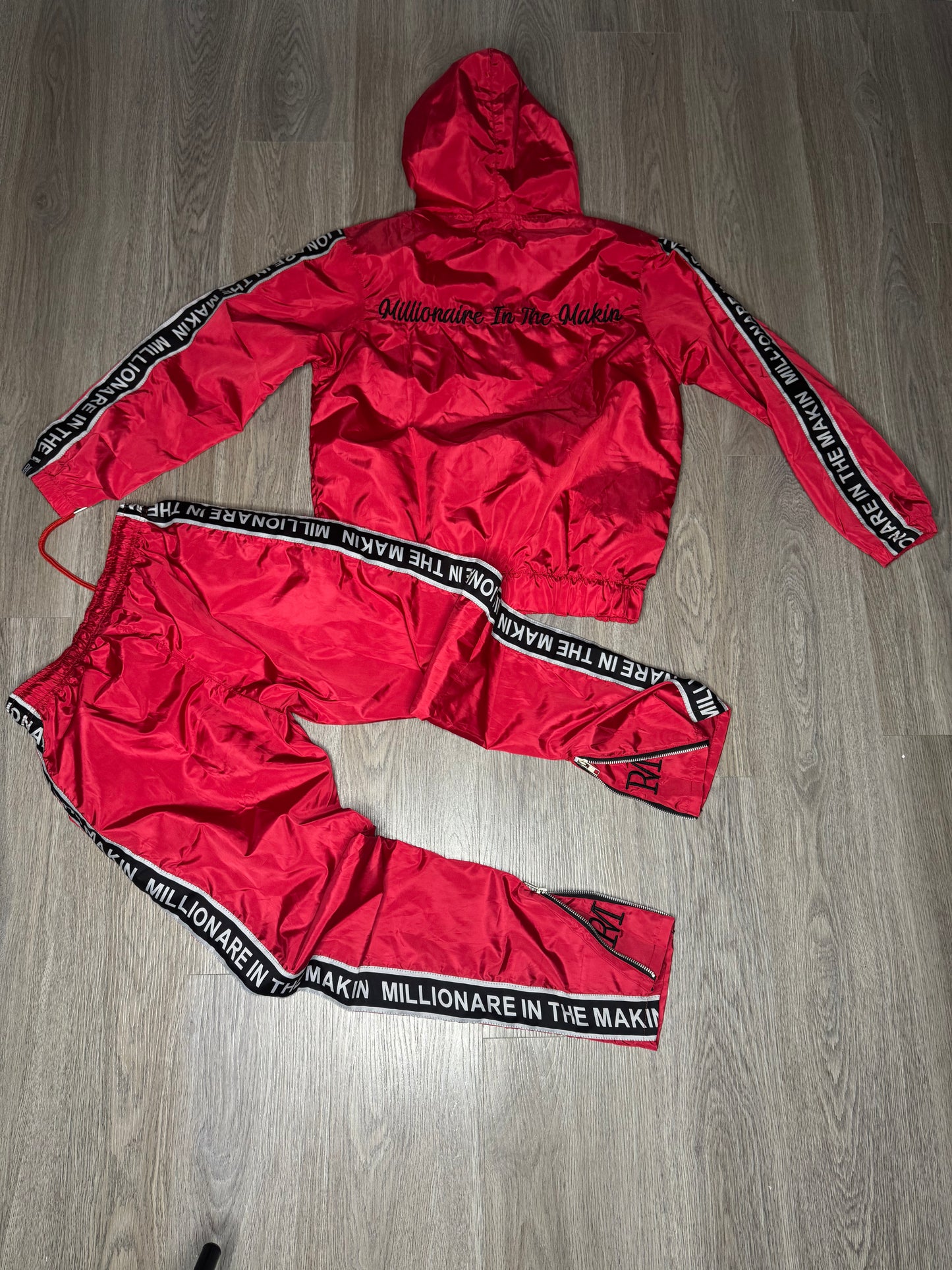 Millionaire In The Makin Windbreaker Set