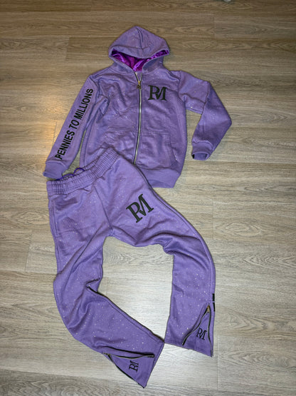 Real Life Hustler Rhinestone Set
