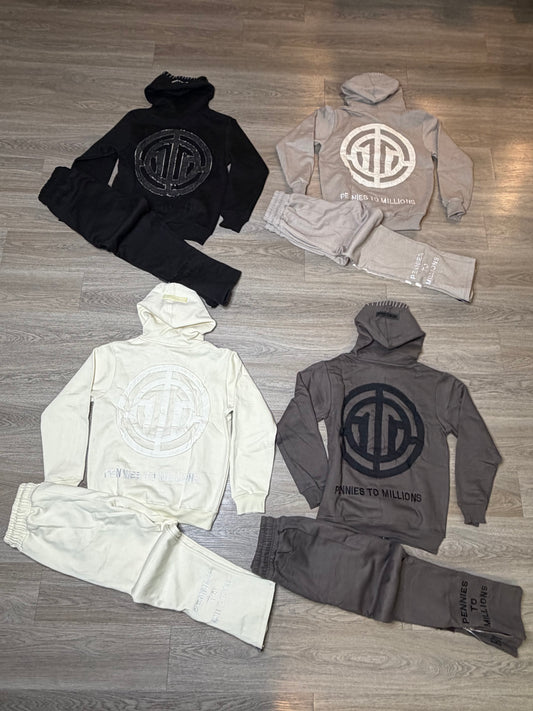 Distressed Logo Set