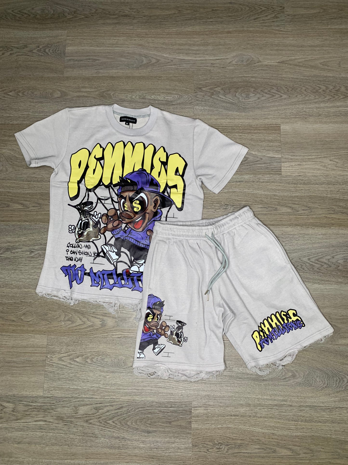 “Follow Me I Can Show You The Way” Cartoon Set