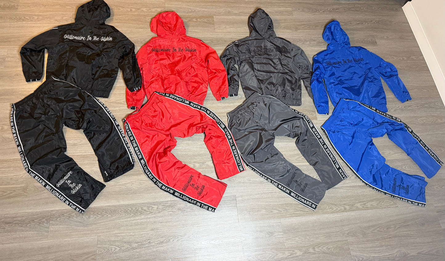 Millionaire In The Makin Windbreaker Set
