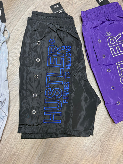 Hustler Windbreaker Shorts
