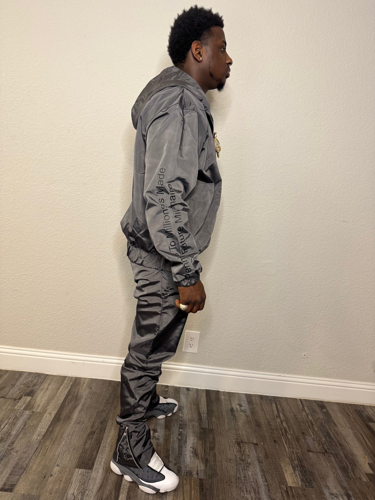 Real Life Hustler Windbreaker Full Set